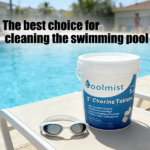 Poolmist|5packs-5lb 3-Inch Chlorine Tablets Chlorine Tablets|Total 25 pounds |For Pool/Spa/Fish Pool | Long Lasting Slow Release | Fast Acting