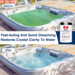 10 Pack Pool Shock 5LB - Fast-Dissolving Chlorine Powder for Quick Clean & Crystal Clear Water, Algae Control (50LB Total ) - Image 3