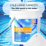 10-Pack 5.5 lb Pool Chlorine Powder-55 LB Total- Fast-Acting Swimming Pool Shock Treatment & Sanitizer, Keeps Water Crystal Clear - Ideal for Inground & Above Ground Pools - Image 3