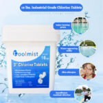 20-pound Pool Cleaning Value Kit - 10 pounds of chlorine tablets + 2 5-pound chlorine powder packets, with a 3-inch fast-acting and long-lasting cleaning effect. - Image 5