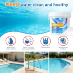 10 Pack Pool Shock 3.5LB - Fast-Dissolving Chlorine Powder for Quick Clean & Crystal Clear Water, Algae Control (35LB Total ) - Image 5