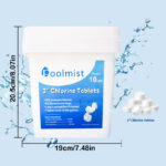 10LB Chlorine Tablets 3 Inch - Stabilized Pool Sanitizer for Long Lasting Algae Control & Crystal Clear Water, Weekly Maintenance (Economy Size) - Image 5