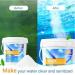 10 Pack Pool Shock 3.5LB - Fast-Dissolving Chlorine Powder for Quick Clean & Crystal Clear Water, Algae Control (35LB Total ) - Image 3