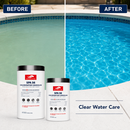 Pool Shock Chlorine Powder Value Bundle - 1x3LB + 6x5LB (33LB Total) | Fast-Dissolving, Algae Control, Crystal Clear Pool Water