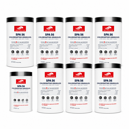 Pool Shock Chlorine Powder Bulk Combo - 1x3LB + 7x5LB (38LB Total) | Fast-Dissolving, Algae Control, Crystal Clear Swimming Pool Water