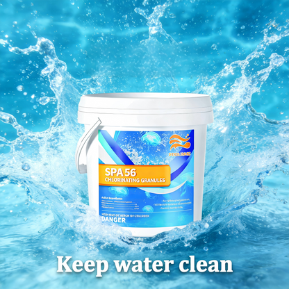 Versatile & Powerful: 5.5 LB Instant Chlorine Powder | Multi-Surface Water Sanitizer with Rapid, Long-Lasting Action for On-the-Go Use