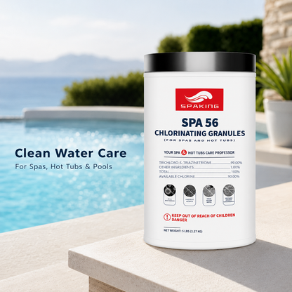 5LB Instant Chlorine Granules - Multi-Purpose Water Sanitizer for Pools, Spas & Fishponds | Fast-Acting, Long-Lasting Disinfectant