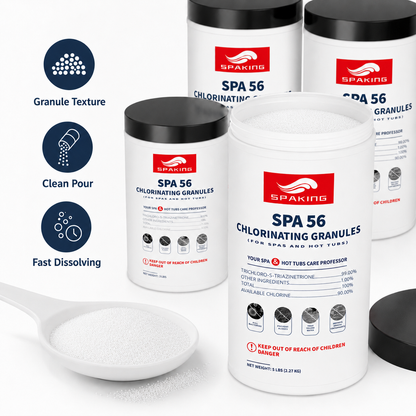 Pool Shock Mega Bundle | 1×3LB + 9×5LB Fast-Dissolving Chlorine Powder | 48LB Total Bulk Supply | Instant Clean & Algae Control | Crystal Clear Pool Water