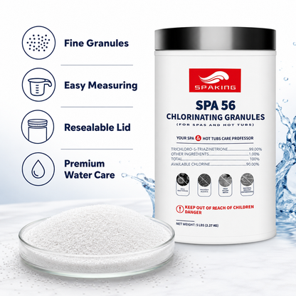 25LB Total Value: 5-Pack (5 lb Bags) of Fast-Acting Pool Chlorine Powder | Powerful Shock & Sanitizer Formula for Sparkling Clear Water in Inground & Above Ground Pools