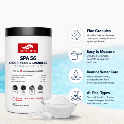 20-Pack 5LB Pool Shock Chlorine Powder (100LB Total) | Fast-Dissolving | Algae Control & Crystal Clear Pool Water | Value Bundle