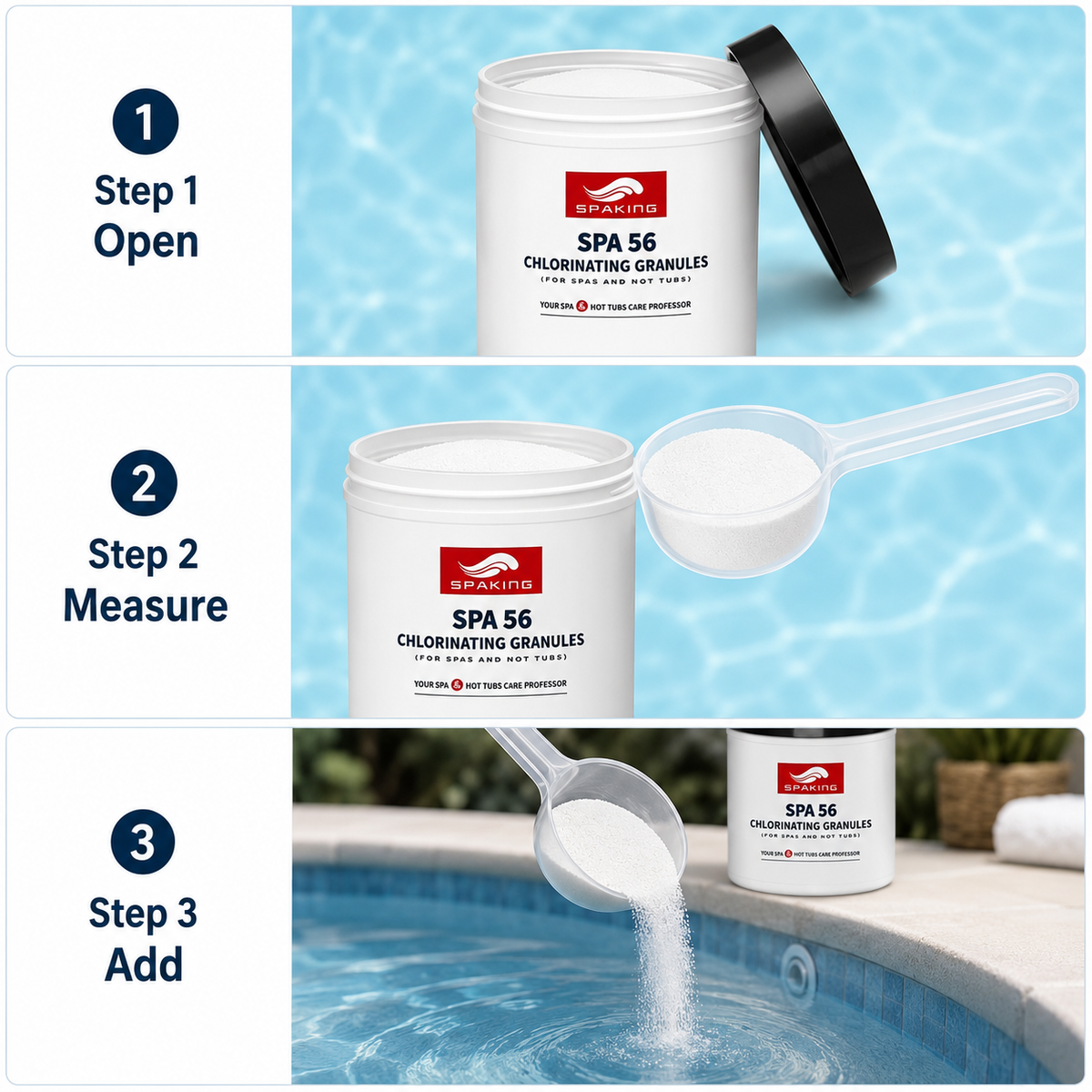 20-Pack 5LB Pool Shock Chlorine Powder (100LB Total) | Fast-Dissolving | Algae Control & Crystal Clear Pool Water | Value Bundle