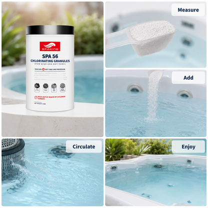 7-Pack 3lb Pool Chlorine Shock Powder | Fast-Acting Sanitizer for Inground & Above Ground Pools | Keep Water Crystal Clear | Summer Pool Essentials