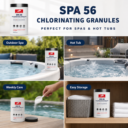 6-Pack 3lb Pool Chlorine Shock Powder | Fast-Acting Sanitizer for All Pools | Keep Water Crystal Clear | Summer Pool Must-Haves
