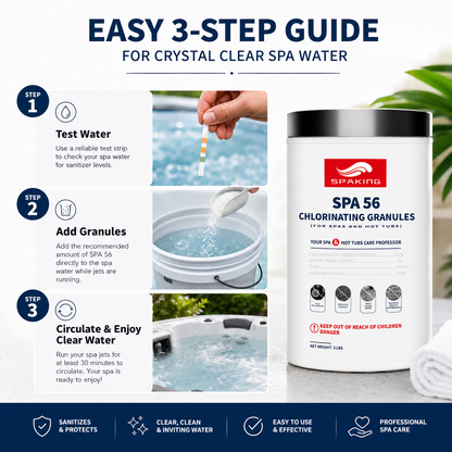 5-Pack 3LB Pool Shock Chlorine Powder (15LB Total) | Fast-Dissolving | Algae Control & Crystal Clear Pool Water | Value Bundle