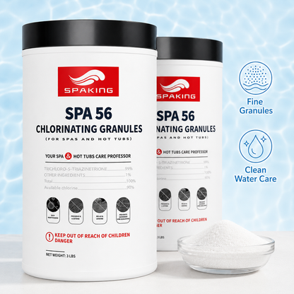 2-Pack 3LB Pool Shock Chlorine Powder (6LB Total Bulk) | Fast-Dissolving | Algae Control & Crystal Clear Pool Water