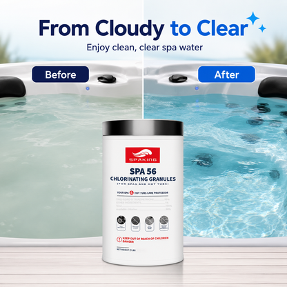 3LB Instant Chlorine Granules | Multi-Purpose Water Sanitizer for Pools, Spas & Fish Ponds | Fast-Acting & Long-Lasting Disinfectant
