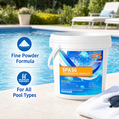 12-Pack Pool Chlorine Powder (3.5 lbs Per Bag) | Fast-Acting Shock Sanitizer | Clears Cloudy Water Fast | EPA-Registered | Inground & Above Ground Pools