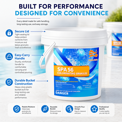 13-Pack Pool Chlorine Powder (3.5 lbs Per Bag) | Fast-Acting Shock Treatment & Sanitizer | Crystal Clear Pool Water | For Inground & Above Ground Pools