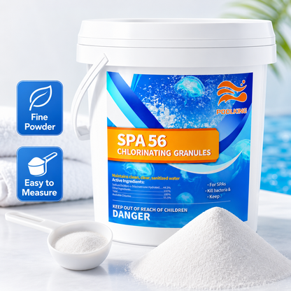 6-Pack Pool Chlorine Powder (3.5 lbs Per Bag) | Fast-Acting Pool Shock Sanitizer | Keeps Pool Water Crystal Clear | Inground & Above Ground Pools