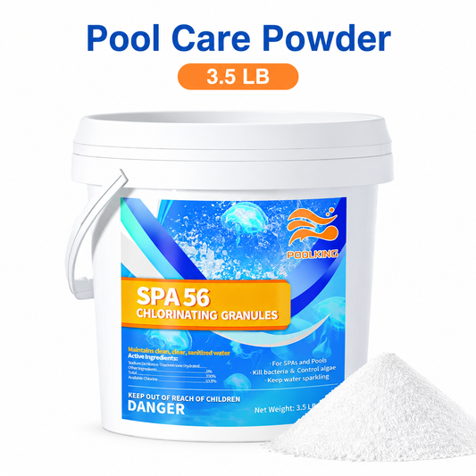 Quick Water Rescue: 3.5 LB Instant Chlorine Powder | Rapid Sanitizer for Emergency Disinfection of Pools, Spas, and Ornamental Ponds