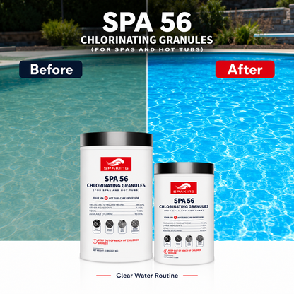 Pool Shock Chlorine Powder Bundle - 1x3LB + 2x5LB Buckets (13LB Total) | Pool Water Treatment & Sanitation