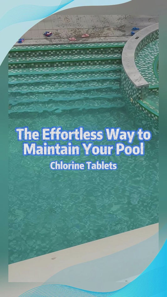 10 LB Economy Chlorine Tablets - Easy Weekly Care, Crystal Clear Water, Algae Free