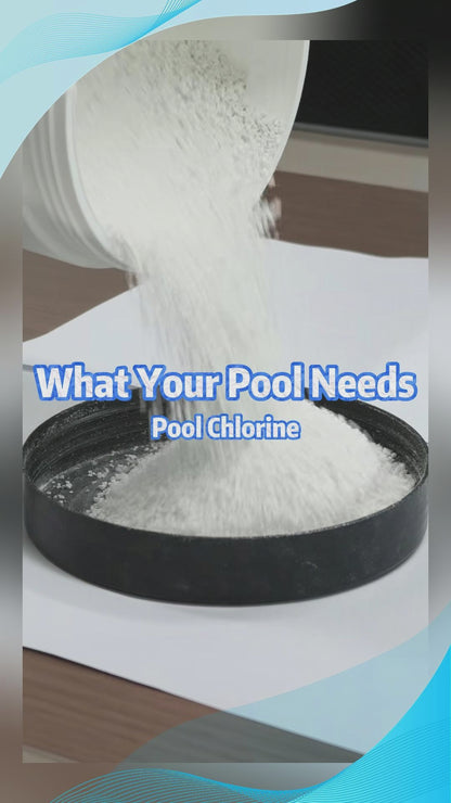 20-Pack 5LB Pool Shock Chlorine Powder (100LB Total) | Fast-Dissolving | Algae Control & Crystal Clear Pool Water | Value Bundle