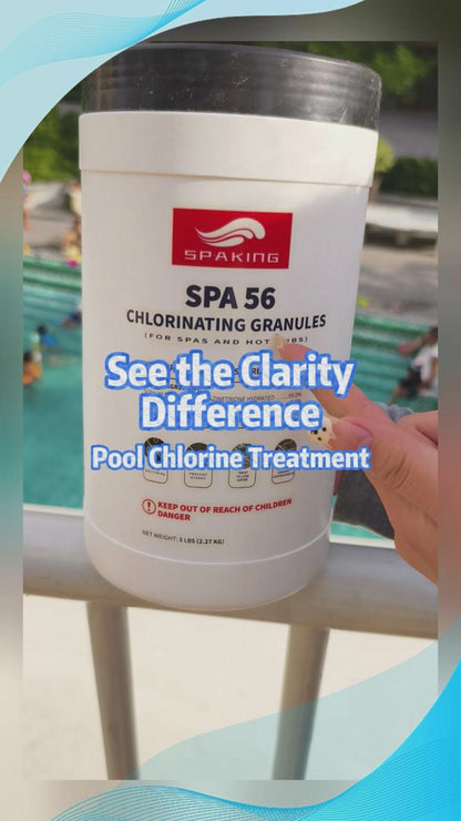 Pool Shock Chlorine Powder Value Bundle - 1x3LB + 6x5LB (33LB Total) | Fast-Dissolving, Algae Control, Crystal Clear Pool Water