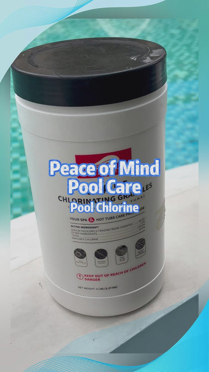 4-Pack 3lb Pool Chlorine Shock Powder | Fast-Acting Sanitizer for All Pools | Keep Water Crystal Clear | Summer Pool Must-Haves