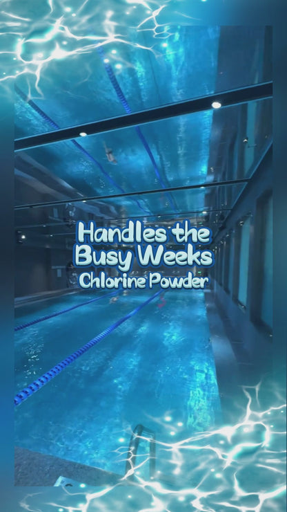 Quick Water Rescue: 3.5 LB Instant Chlorine Powder | Rapid Sanitizer for Emergency Disinfection of Pools, Spas, and Ornamental Ponds