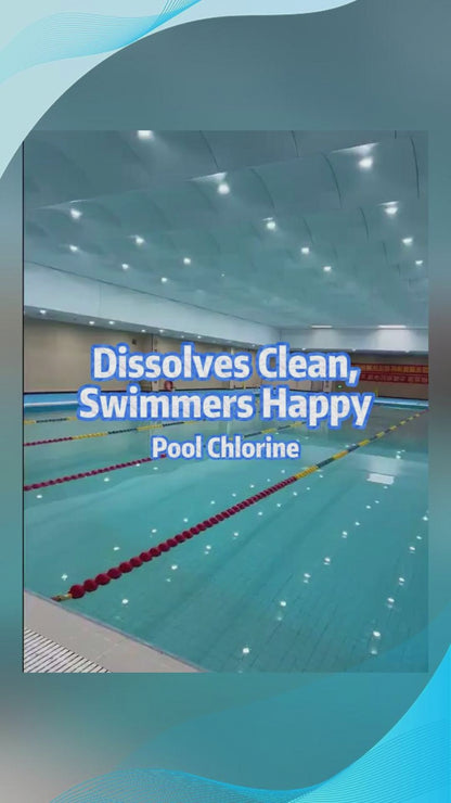 3-Pack Pool Chlorine Powder (3.5 lbs Per Bucket) | Fast-Acting Pool Shock Sanitizer | Keeps Pool Water Crystal Clear | Inground & Above Ground Pools