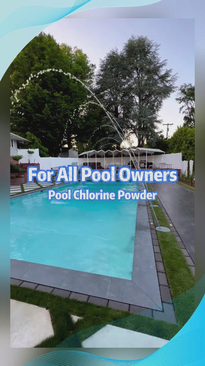 Pool Shock Chlorine Powder Bundle - 1x3LB + 2x5LB Buckets (13LB Total) | Pool Water Treatment & Sanitation